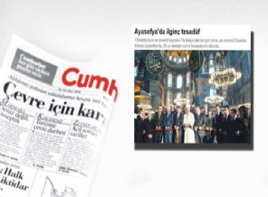 Cumhuriyet Ayasofya'da Kur'an okunmasından rahatsız oldu