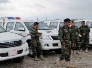 Türkiye'den Peşmergeye araç yardımı