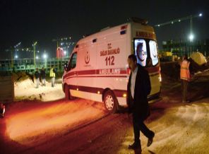 Ankara'da inşaatta kaza