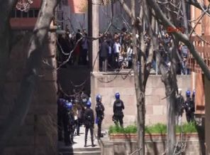 Ankara Üniversitesi'nde olay çıktı! Eğitime ara verildi