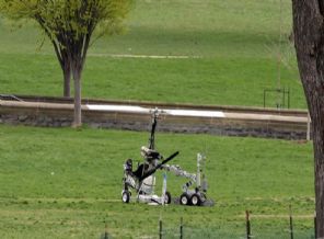 ABD Kongresi’nin bahçesini hareketlendiren helikopter