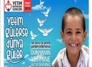 Yetim gülerse dünya güler