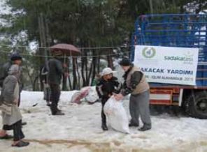 Lübnan'a 1 milyon TL değerinde kış yardımı