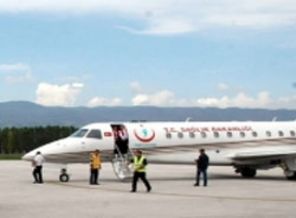 Erbil'de yaralanan vatandaşlar Ankara'ya getirildi