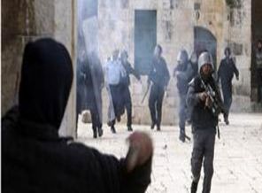 Yahudiler, Mescid-i Aksa'ya girdi