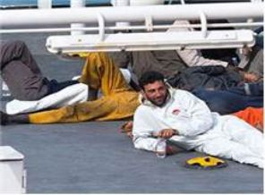 Cesetlerin taşınmasını böyle izledi!