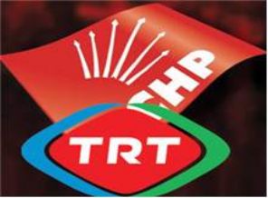 TRT'den CHP'ye rötuş