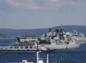 Cumhurbaşkanlığı yatı Savarona Çanakkale’de