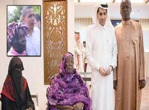 Obama'nın babaannesi kutsal toprakları ziyaret etti