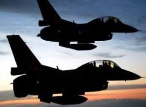 Türk jetleri karşılık verdi