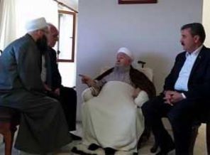 Kamalak ve Destici'den Mahmud Ustaosmanoğlu'na ziyaret