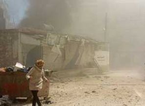 Pazar yerine 'vakum bombalı' saldırı: 30 ölü