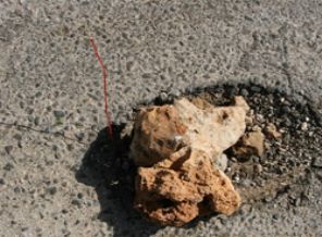 Diyarbakır’da mayını vatandaşlar fark etti