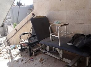 Esed güçleri hastaneye saldırdı