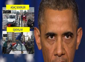 Gezi olaylarını kaygı ile izleyen ABD kendini göremedi: Suçlu ve eşkıyalar!