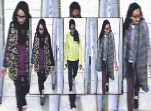 IŞİD'e katılan 3 kızdan ilk fotoğraf!