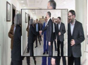 Dumanlı-Kışanak görüşmesinin fotoğrafları